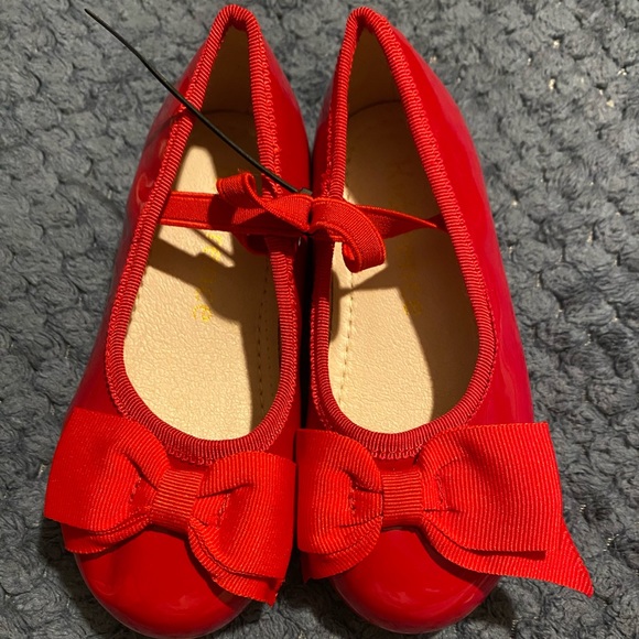 kiderence Shoes Red Little Girl Shoes Brand New No Box Poshmark